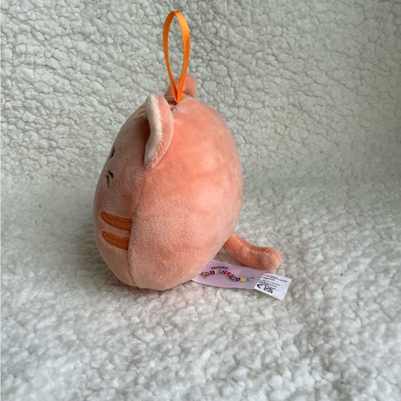 Kellytoy Squishmallow 5 inch Plush Striped Orange Kitten Cat Stuffed Animal Toy - Picture 5 of 6